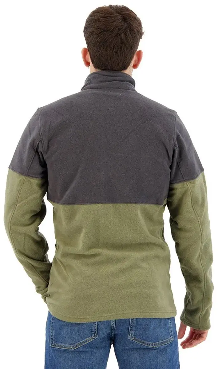 Columbia Basin Trail III Fleece Met Rits - Stone Green - afbeelding 2 van 4
