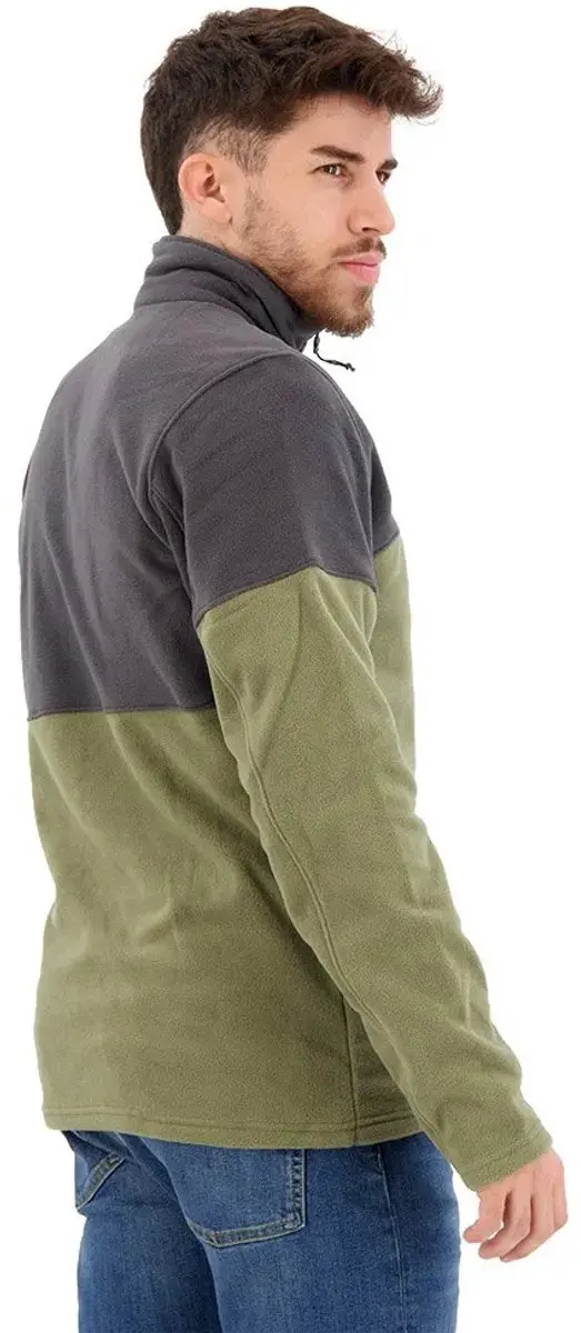Columbia Basin Trail III Fleece Met Rits - Stone Green - afbeelding 3 van 4