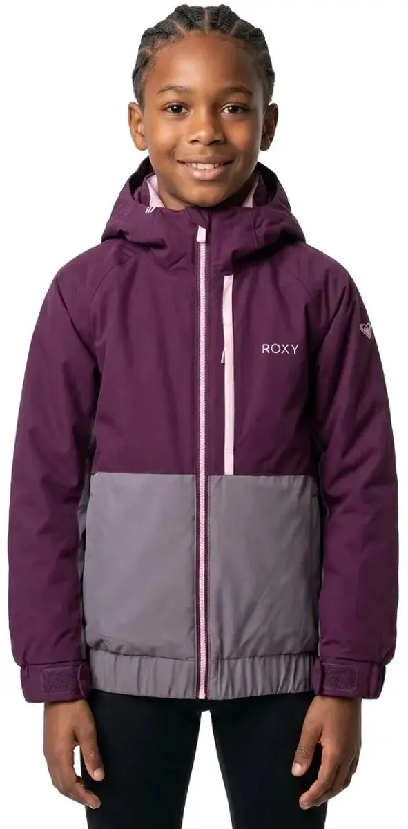 Roxy Crystal Clear Skijas Meisjes - 8 Jaar - Blackberry Wine - afbeelding 4 van 4