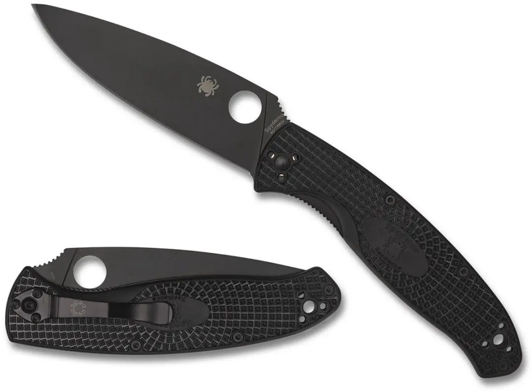 Spyderco Zakmes Resilience Lightweight Black / Black 8Cr13MoV PE