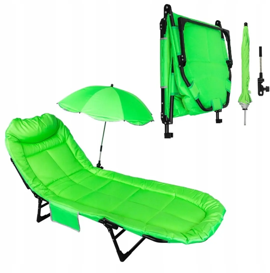 Opvouwbaar Kampeerbed Groen