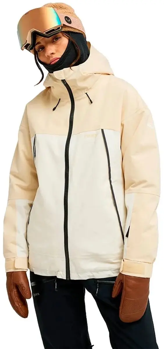 Roxy Ice Bounded Jas Beige M Vrouw