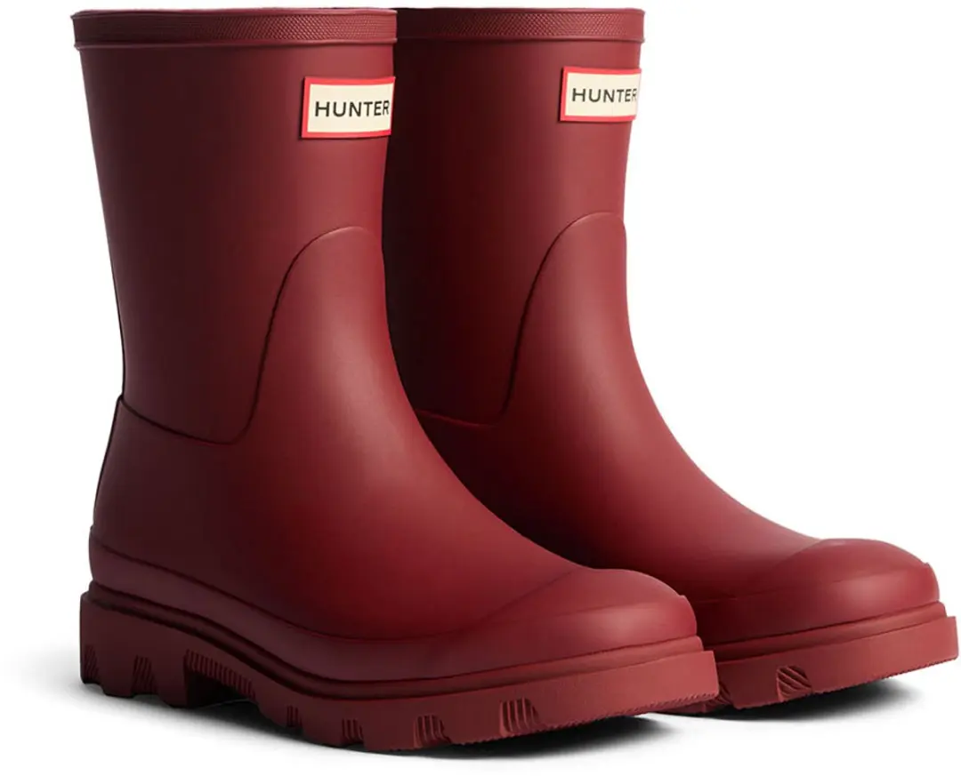 Hunter Downpour Short Regenlaarzen Unisex - Rood - Maat 39 - afbeelding 5 van 6