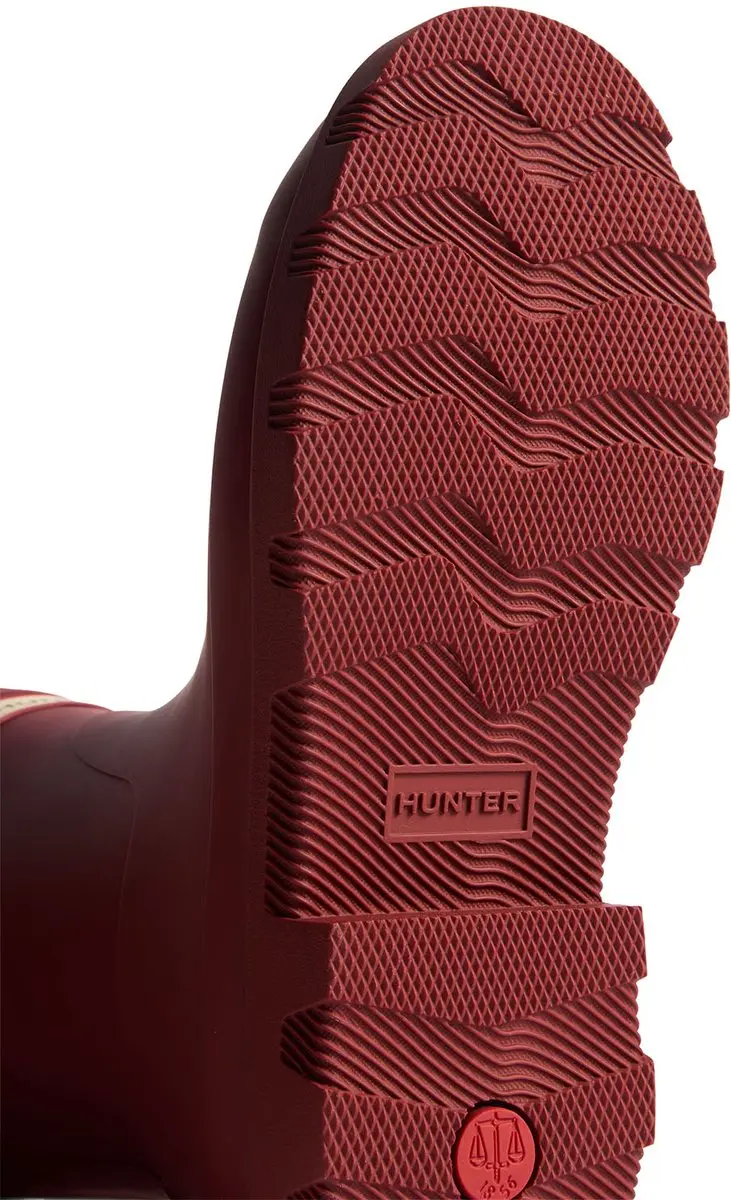 Hunter Downpour Short Regenlaarzen Unisex - Rood - Maat 39 - afbeelding 6 van 6