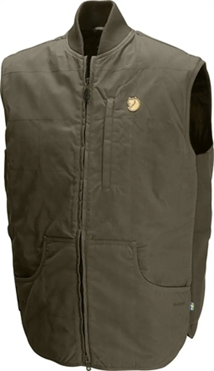 Fjällräven Grimsey bodywarmer Heren, olijf Maat L