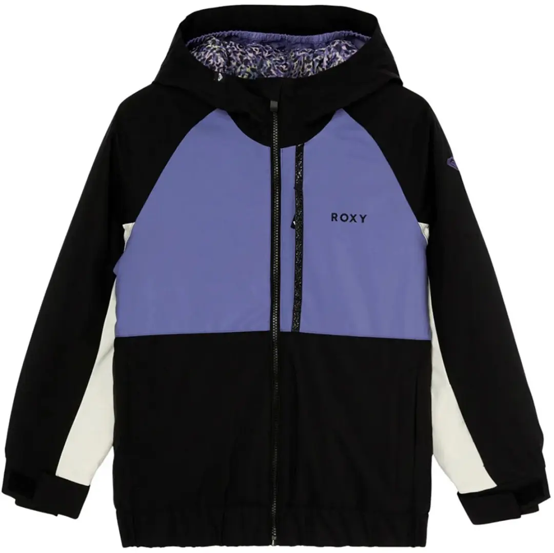 Roxy Crystal Clear Jas Zwart 16 Years Kinderen