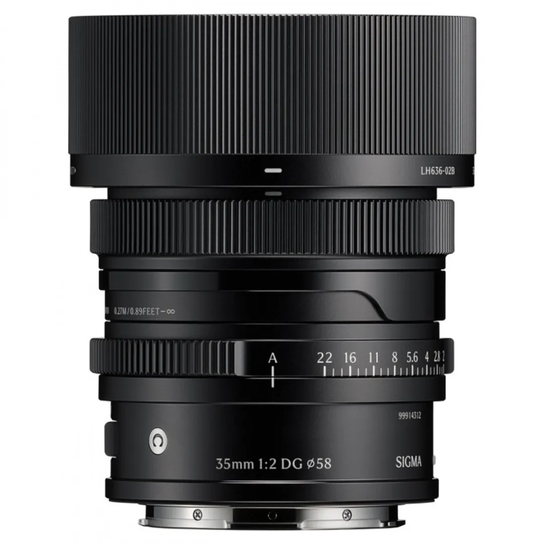 Sigma 35mm f/2 DG Black Contemporary