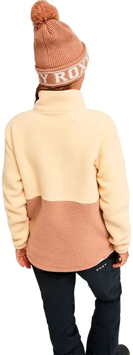 Roxy Alabama Fleece Dames - Cafe Au Lait - S - afbeelding 2 van 4
