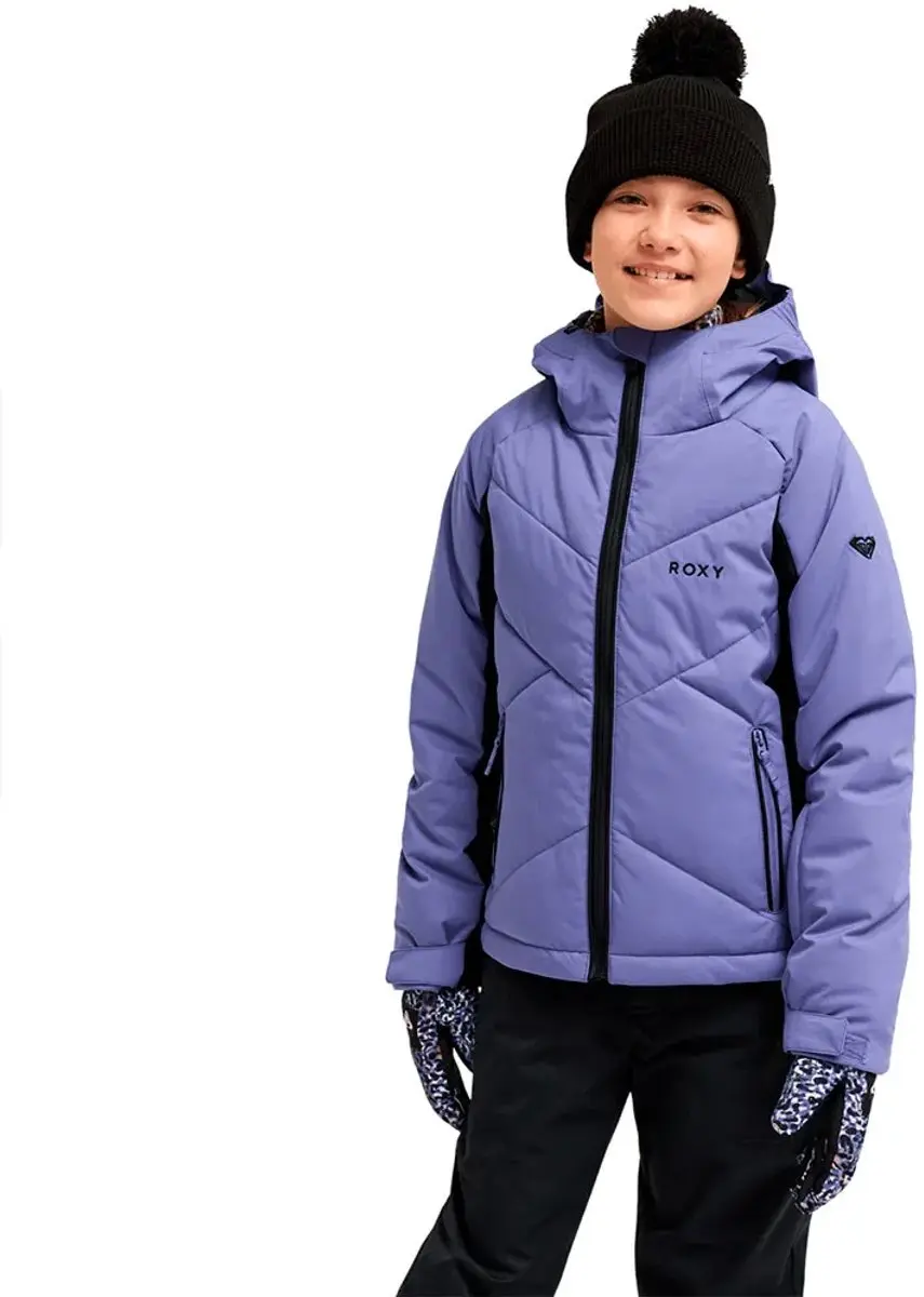 Roxy Snowdrift Jas Paars 14 Years Kinderen