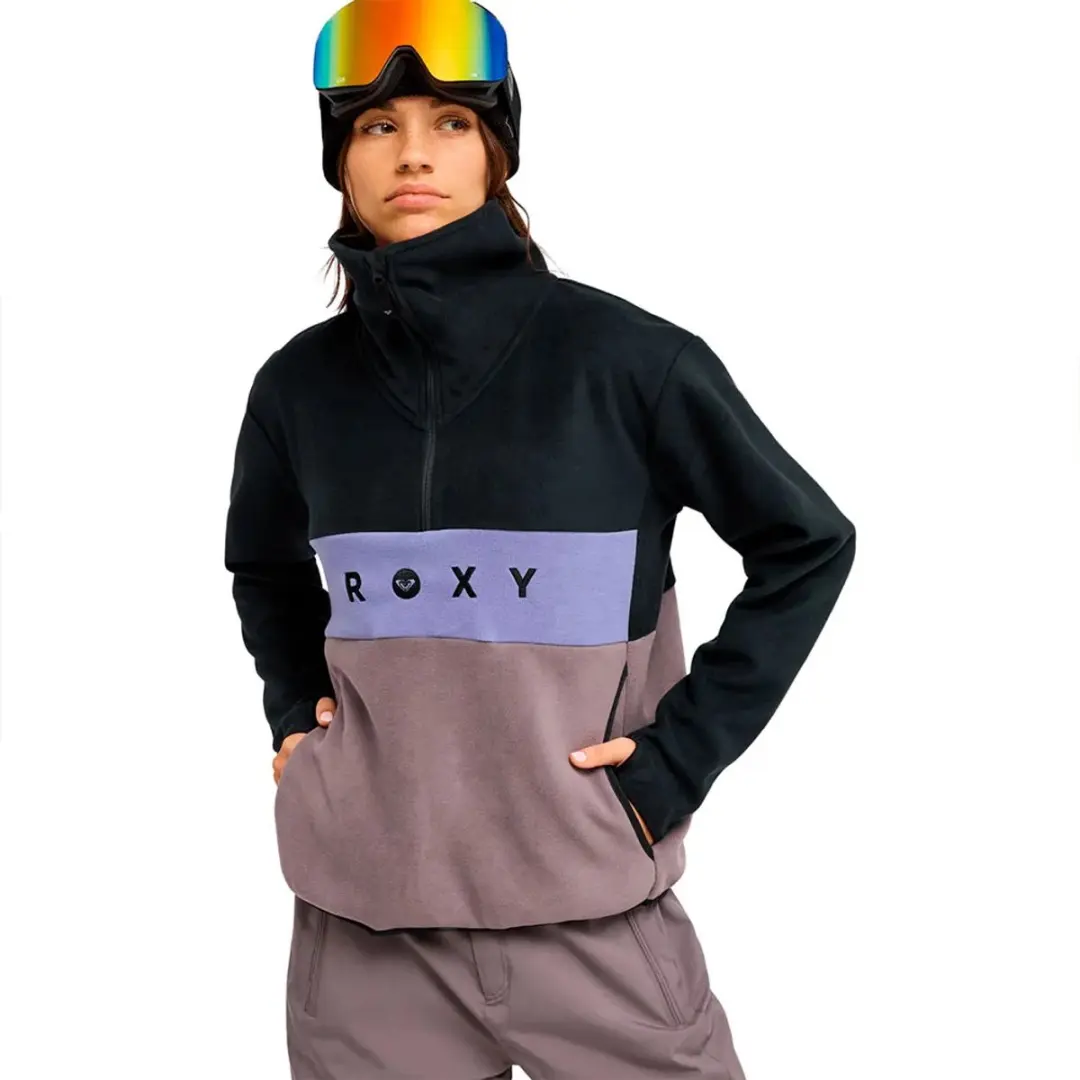 Roxy Icedrift Hoodie Zwart M Vrouw