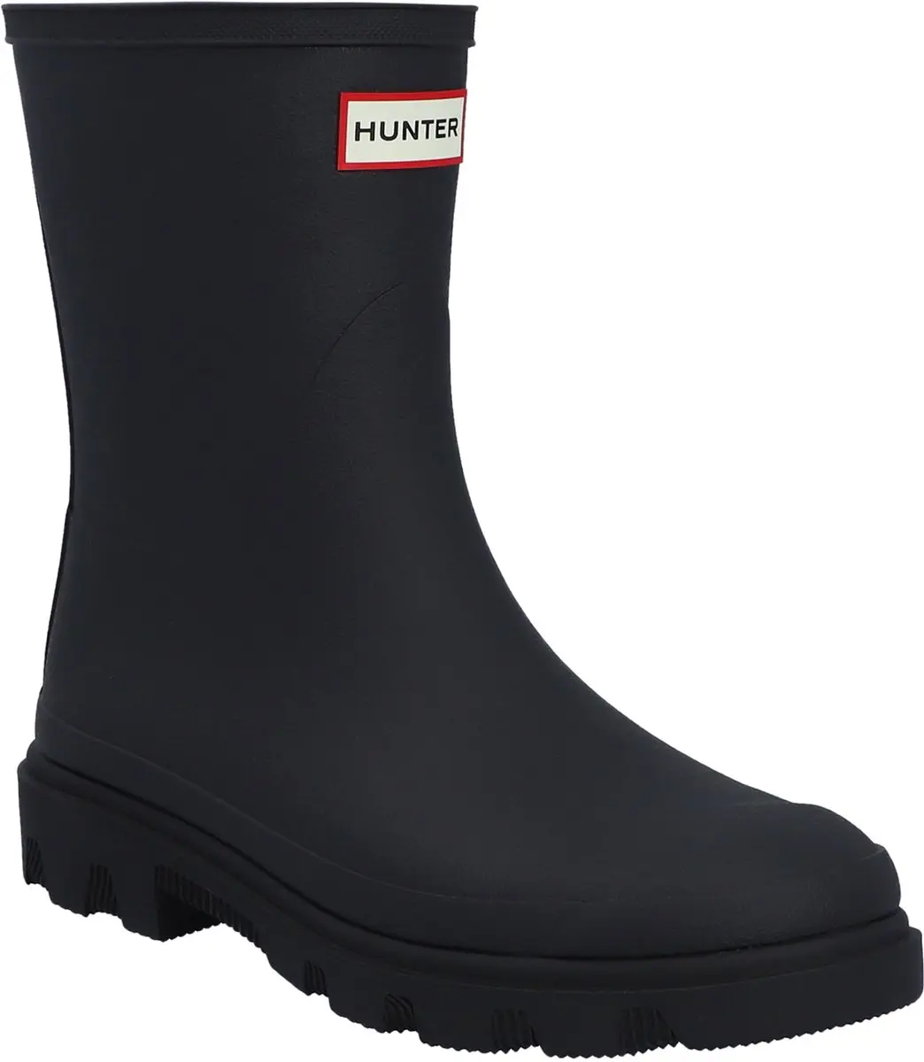 Hunter Downpour Short Insulated Boot Unisex Regenlaarzen - Zwart - afbeelding 3 van 4