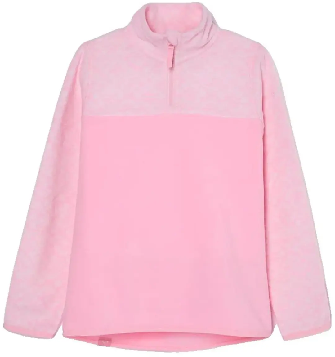 Roxy Whitecamp Fleece Met Halve Rits Roze 14 Years Kinderen