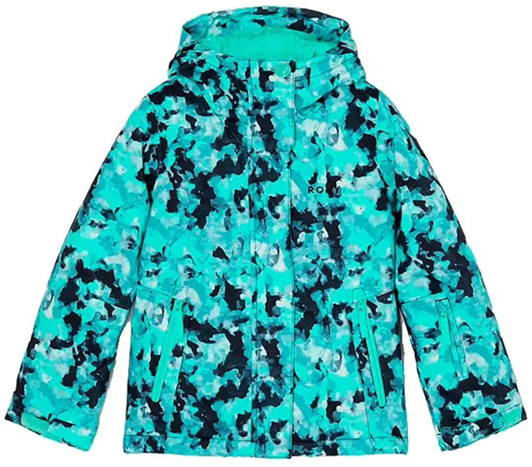 Roxy Snowflare Jas Groen 16 Years Kinderen
