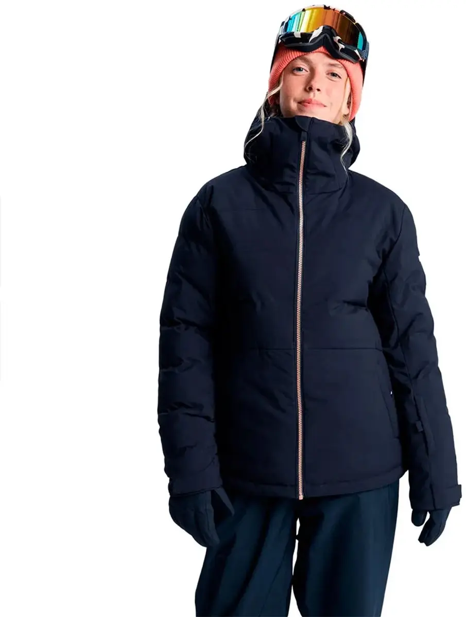 Roxy Snowy Hill Jas Blauw XL Vrouw