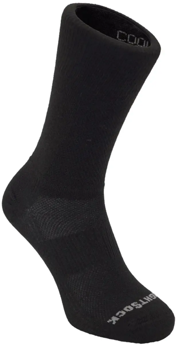Wrightsock Coolmesh Crew - Zwart - 45-49