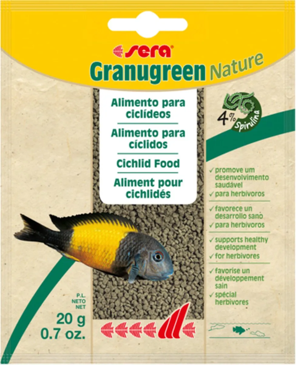 Sera Granugreen 1000ml - Voer voor alle visformaten
