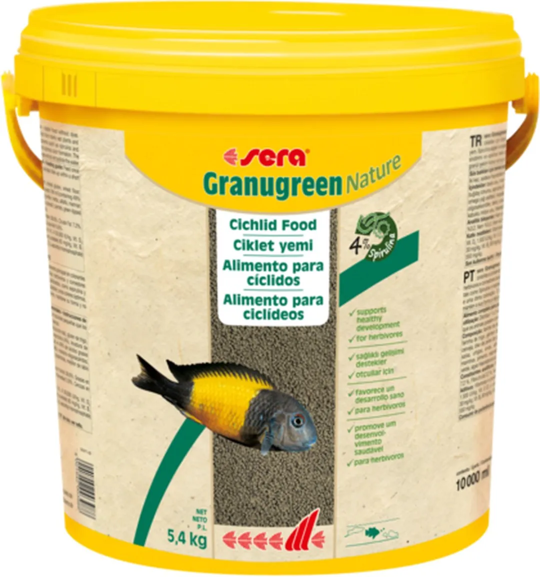 Sera Granugreen 1000ml - Voer voor alle visformaten