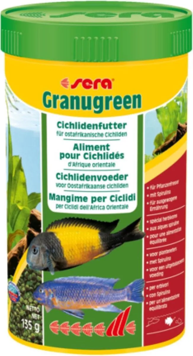 Sera Granugreen 1000ml - Voer voor alle visformaten - afbeelding 6 van 6