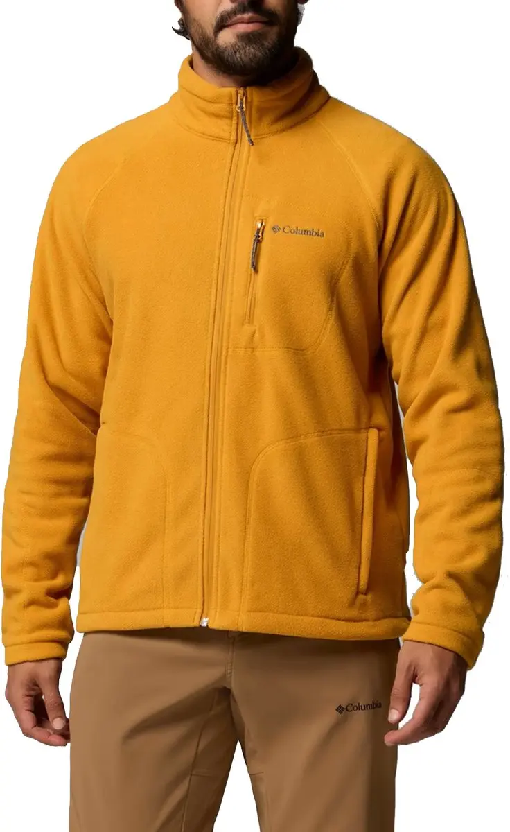 Columbia Fast Trek II fleecejack met volledige ritssluiting geel
