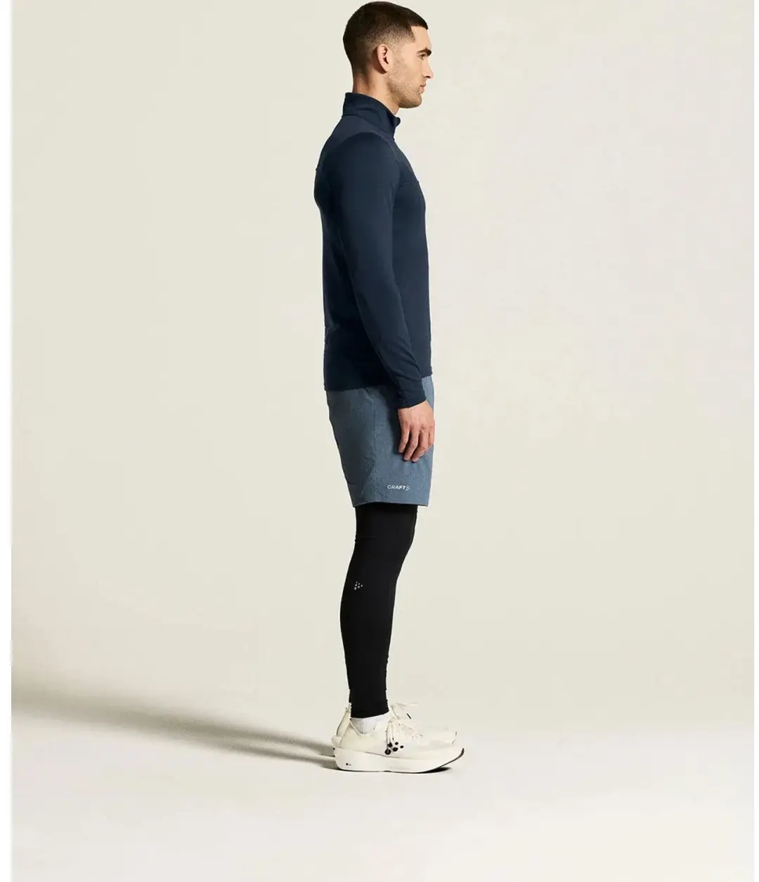 Craft Gain Midlayer Longsleeve Heren - Night - L - afbeelding 6 van 6