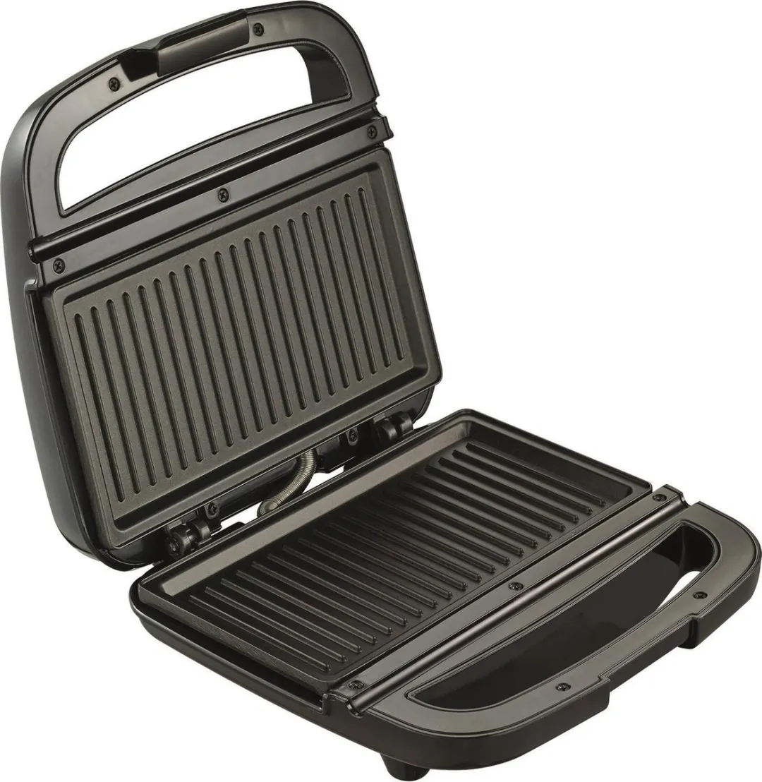 Tefal Croc Time SM193D Tosti-apparaat 700W - Zwart/RVS