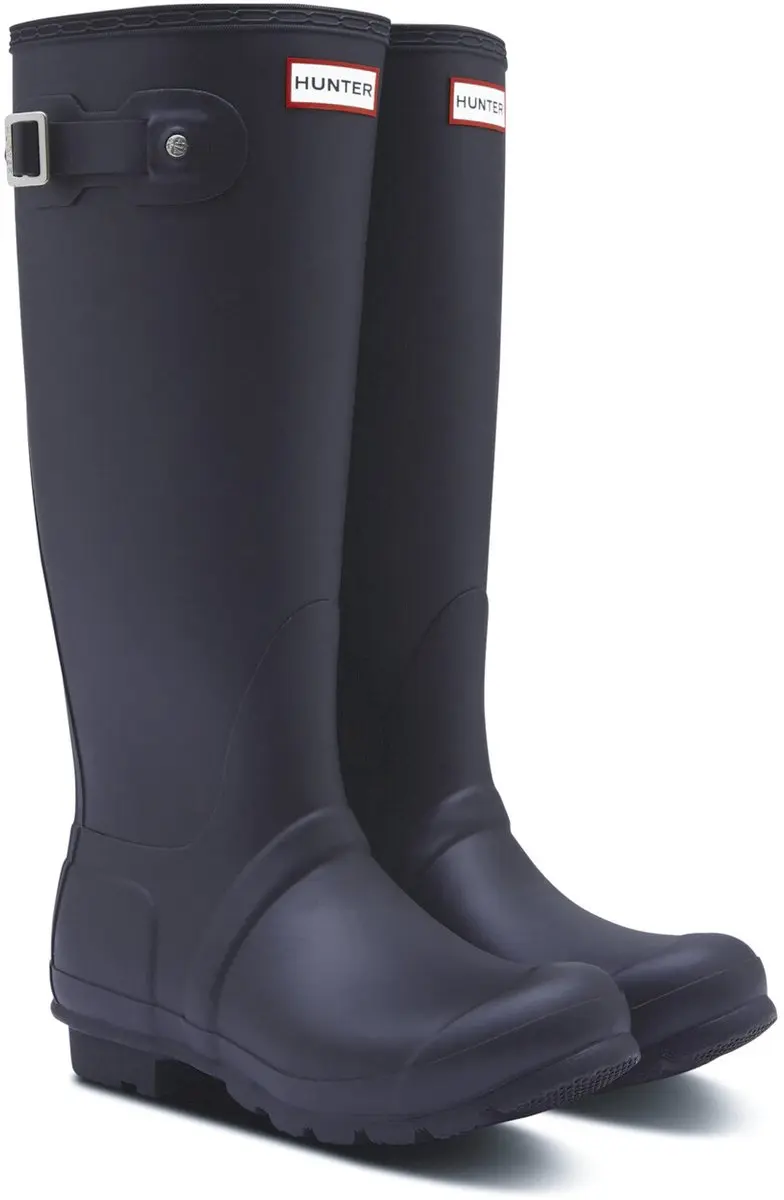 Hunter regenlaarzen womens original insulated tall Zwart-40,5