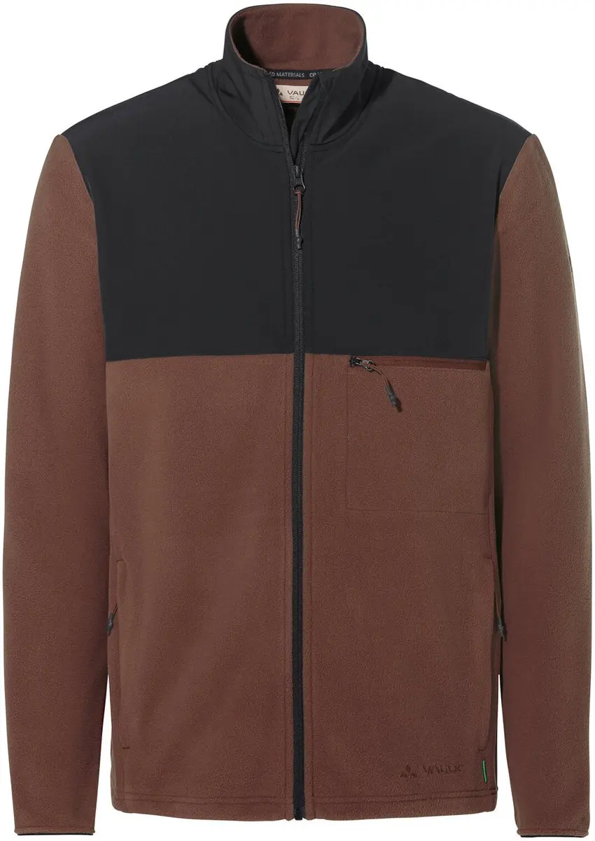 Vaude Mineo Ii Fleece Met Volledige Rits Bruin 2XL Man