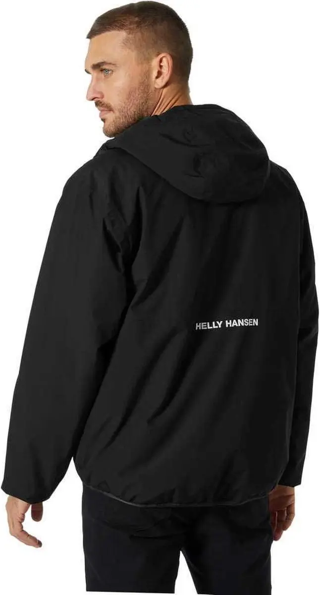 Helly Hansen Ervik Ins Regenjas - Zwart - M - afbeelding 2 van 6
