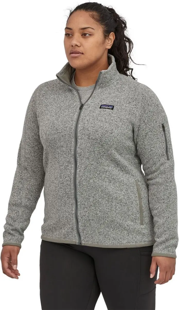 Patagonia Better Sweater Dames Fleece Birch White XXL