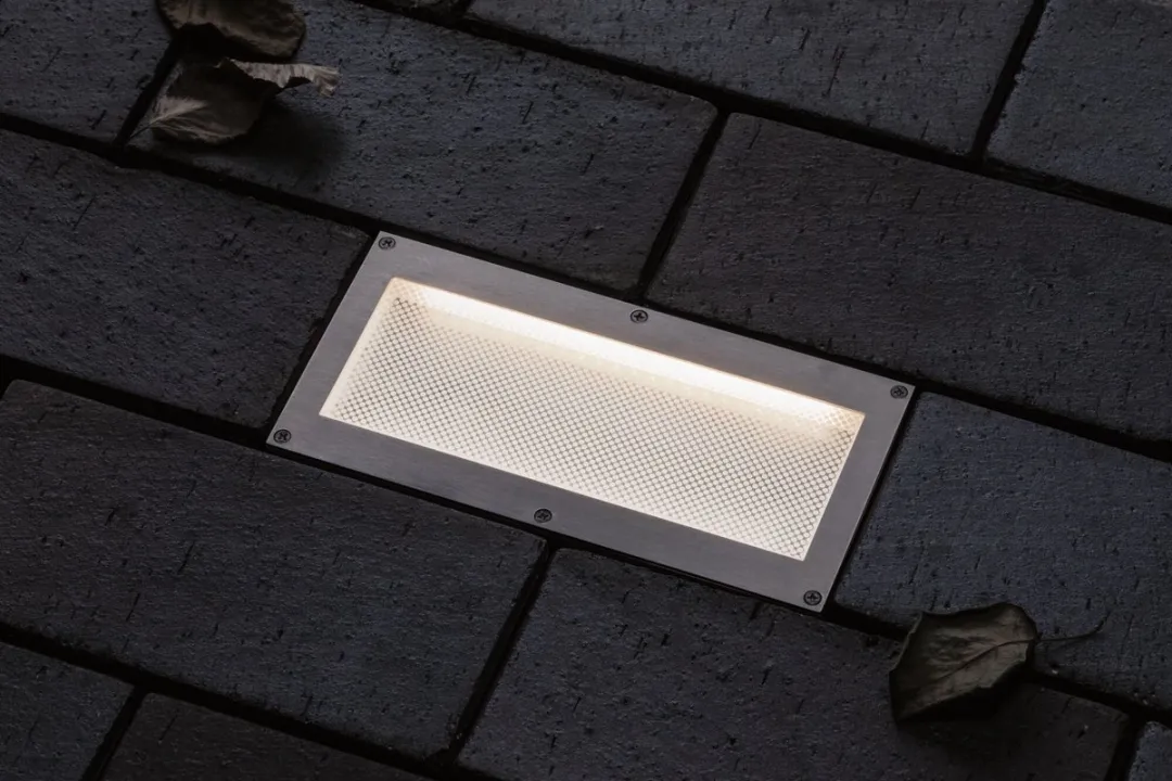 Paulmann LED Brick Schemerlamp Bewegingsmelder IP67 3000K 1,6W - Grijs Metaal - afbeelding 6 van 6