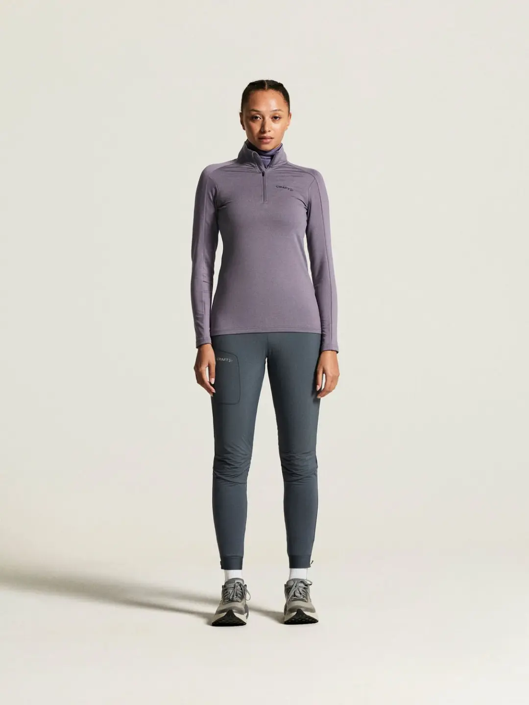 Craft Core Gain Midlayer Shirt Dames - Paars - afbeelding 4 van 6