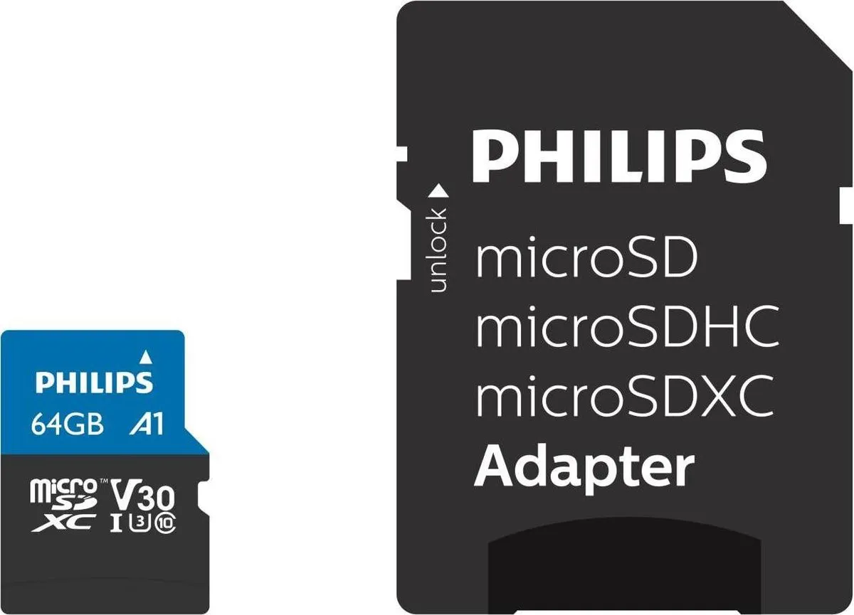Philips FM64MP65B Micro SDXC 64GB