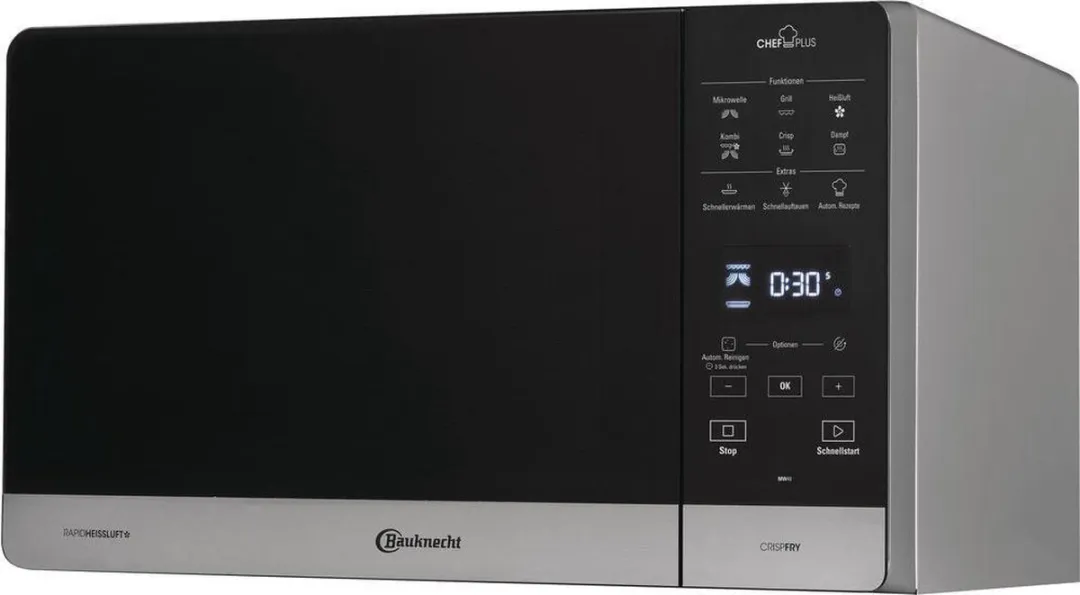 Bauknecht MW 49 SL Magnetron 800W - Zwart/Zilver - afbeelding 5 van 6
