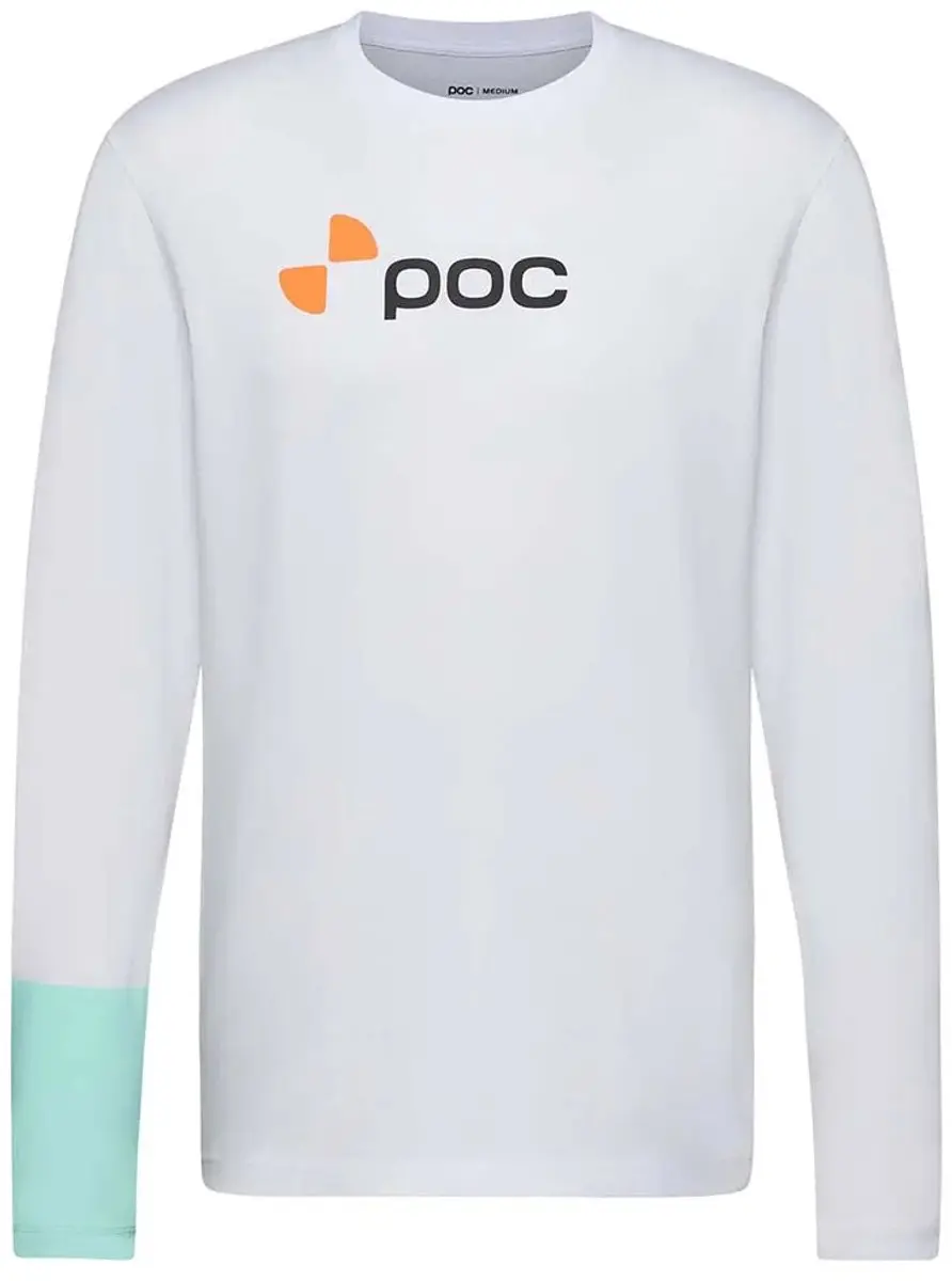 Poc T-shirt Met Lange Mouwen Wit L