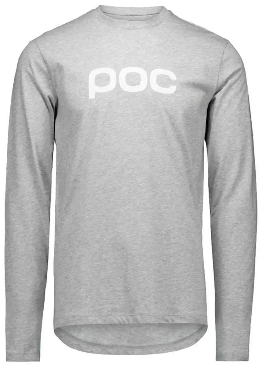 Poc T-shirt Met Lange Mouwen Grijs M