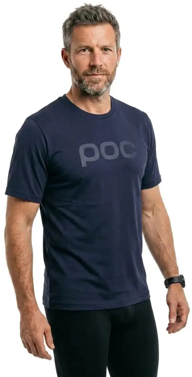 POC T-Shirt Heren Korte Mouw - Apatite Navy - XL - afbeelding 3 van 4