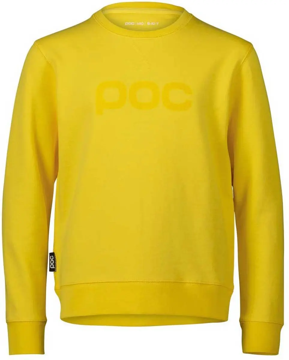Poc Crew Sweatshirt Geel 14 Years Kinderen