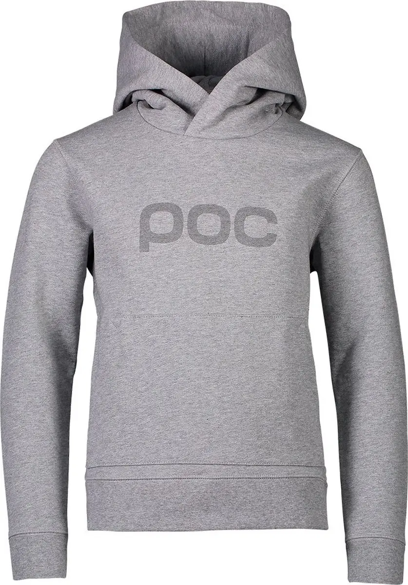 Poc Logo Hoodie Grijs 10 Years Kinderen
