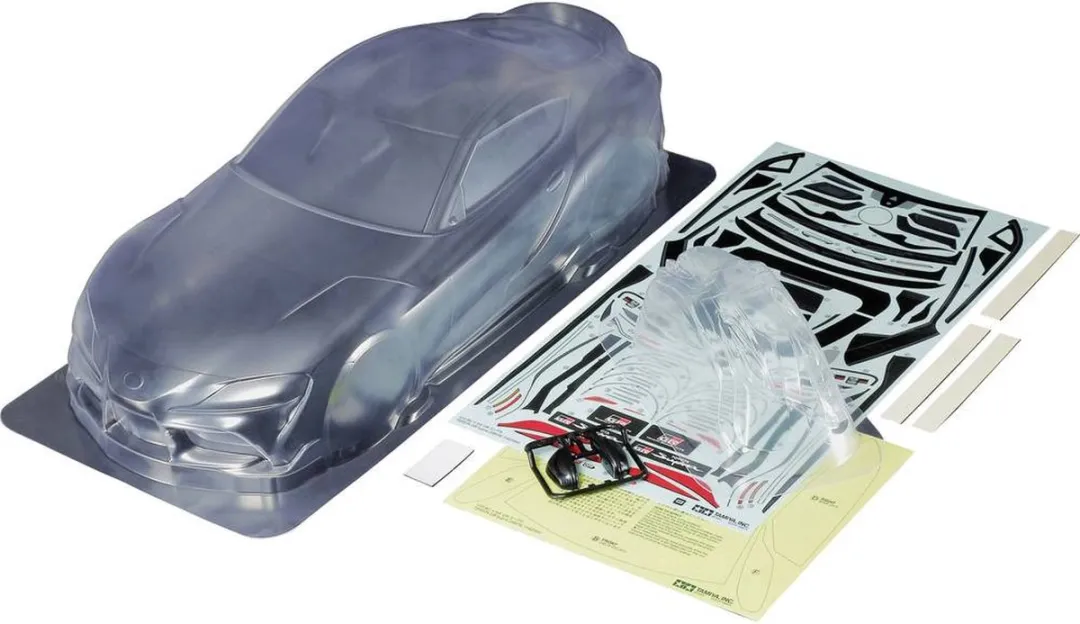 Tamiya 51622 Body Toyota GR Supra 1:10 - Ongeverfd