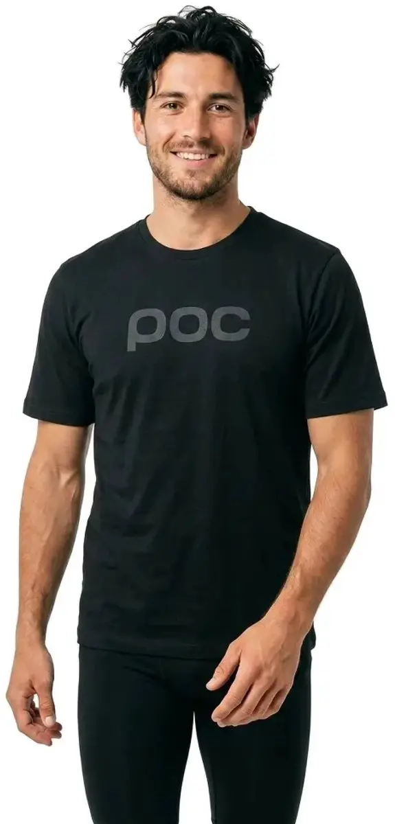 POC T-Shirt Korte Mouw Heren - Uranium Black - XL - afbeelding 3 van 3
