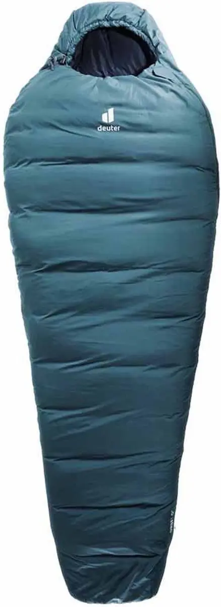Deuter Orbit 0° Reg Slaapzak Blauw Regular / Left Zipper