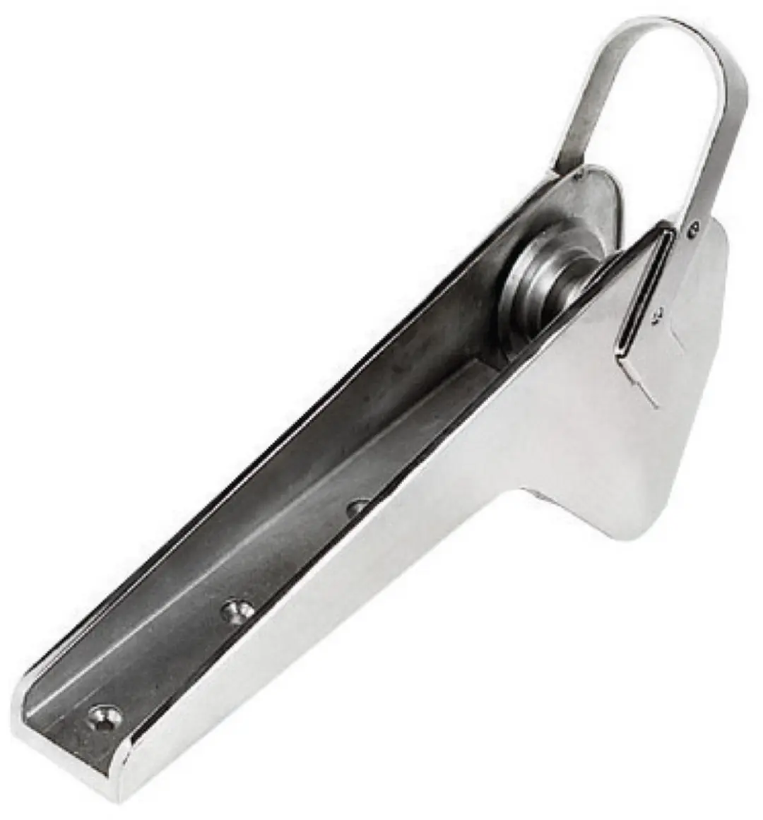 Osculati RVS Boegroller voor Bruce/Trefoil Anker maximaal 15kg