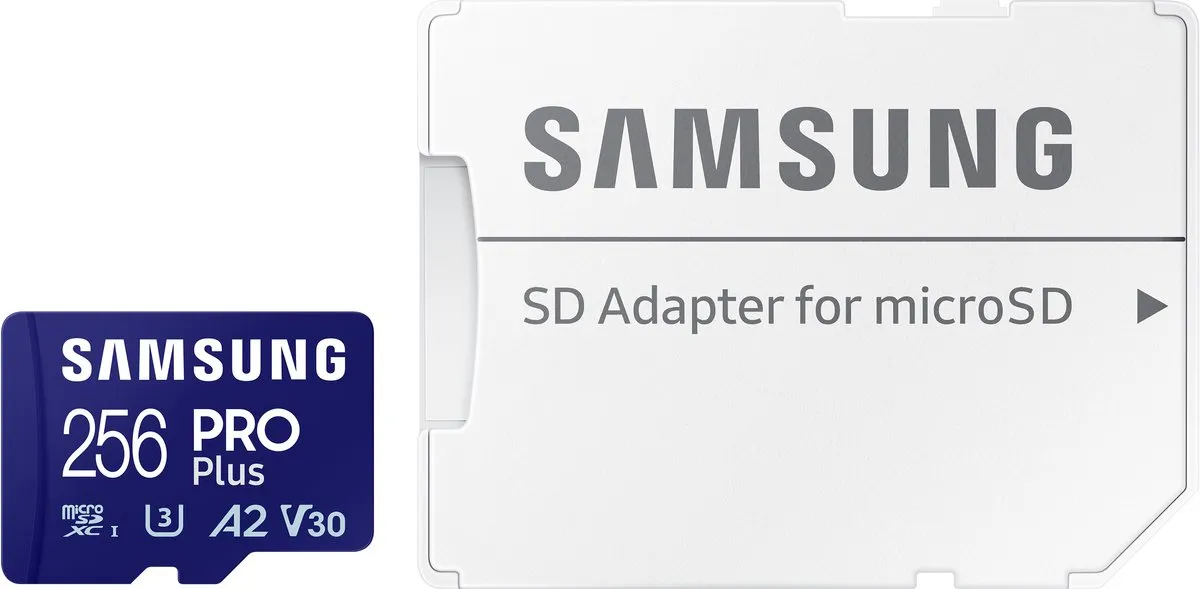 Samsung PRO Plus Micro SD 256GB - Incl. Adapter