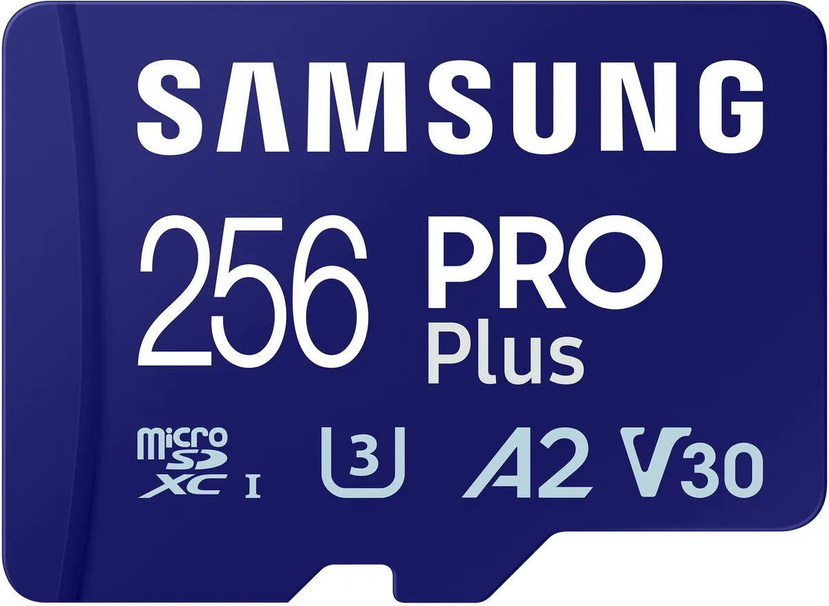 Samsung PRO Plus Micro SD 256GB - Incl. Adapter