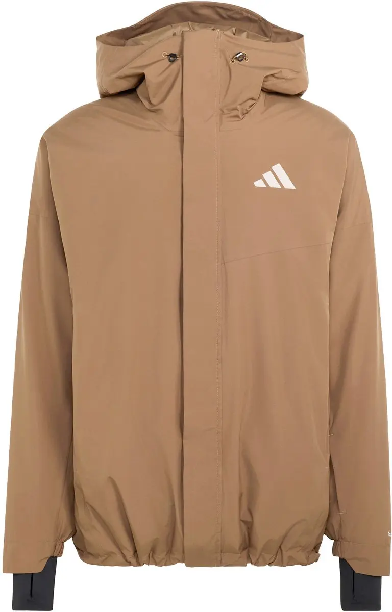 adidas Terrex Multi 2-Laags Climaproof Jack - Bruin - afbeelding 4 van 6