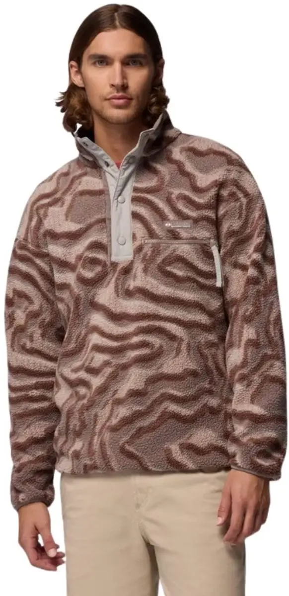 Columbia Mens Helvetia II Printed Half Snap Fleece - afbeelding 2 van 2