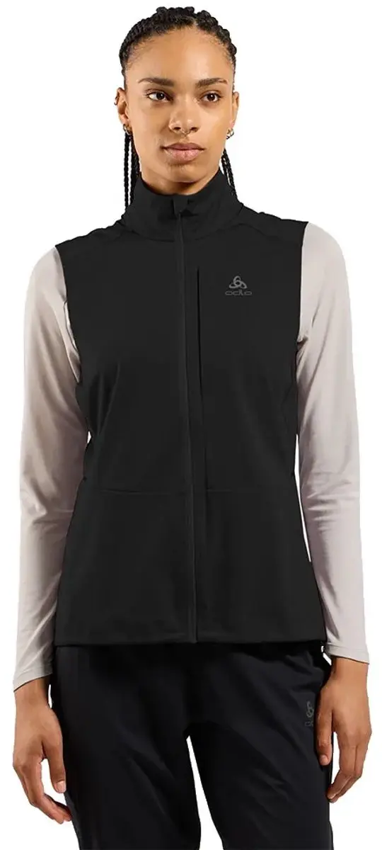 Odlo Zeroweight Warm Vest Zwart S Vrouw