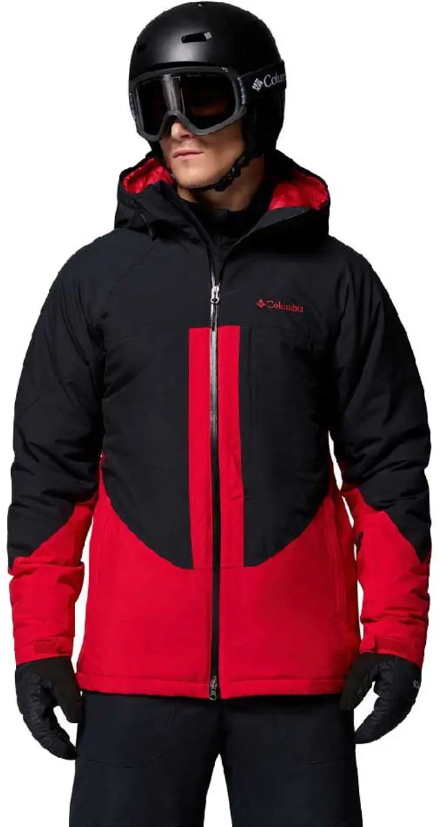 Columbia Powder Prime™ Jas Zwart 2XL Man