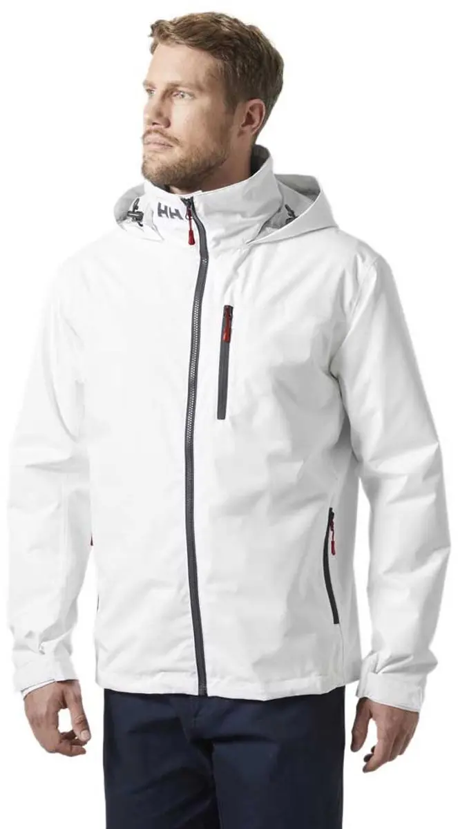 Helly Hansen Crew Hooded Midlayer 2 Jas Wit S Man