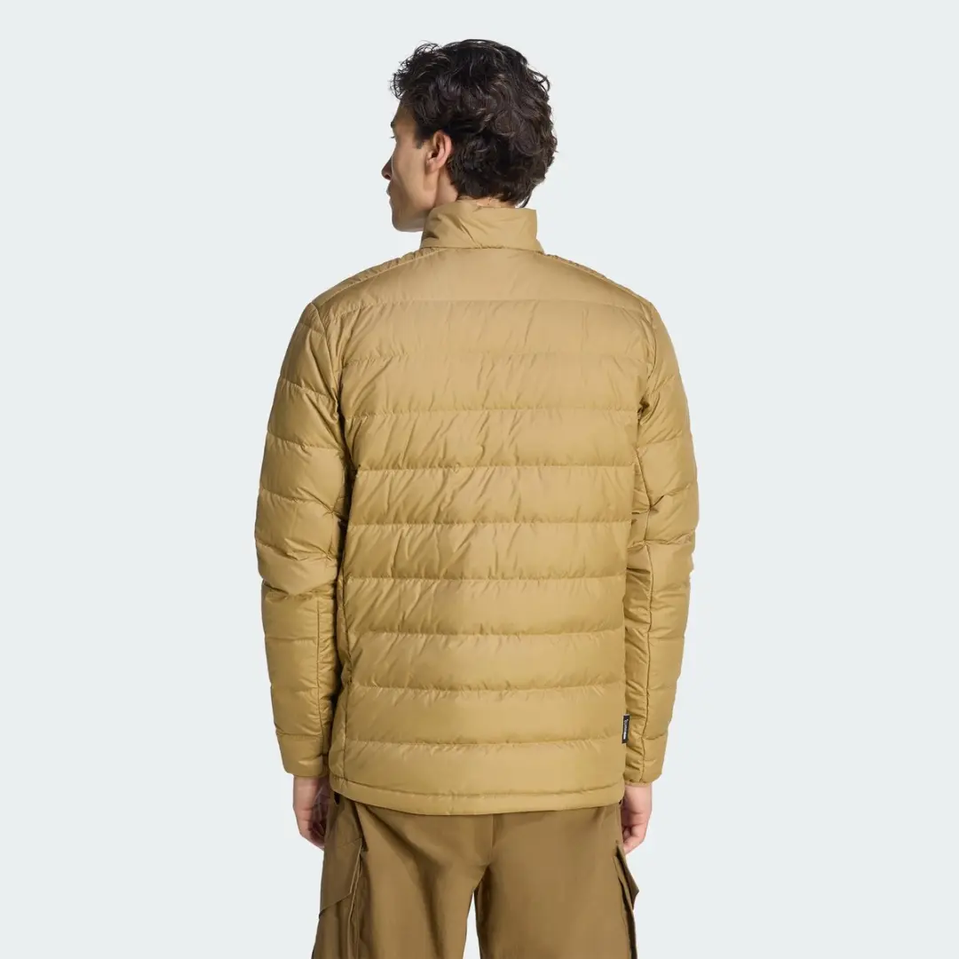 adidas Terrex Multi Licht Climawarm Donsjack - Heren - Bruin - afbeelding 5 van 6